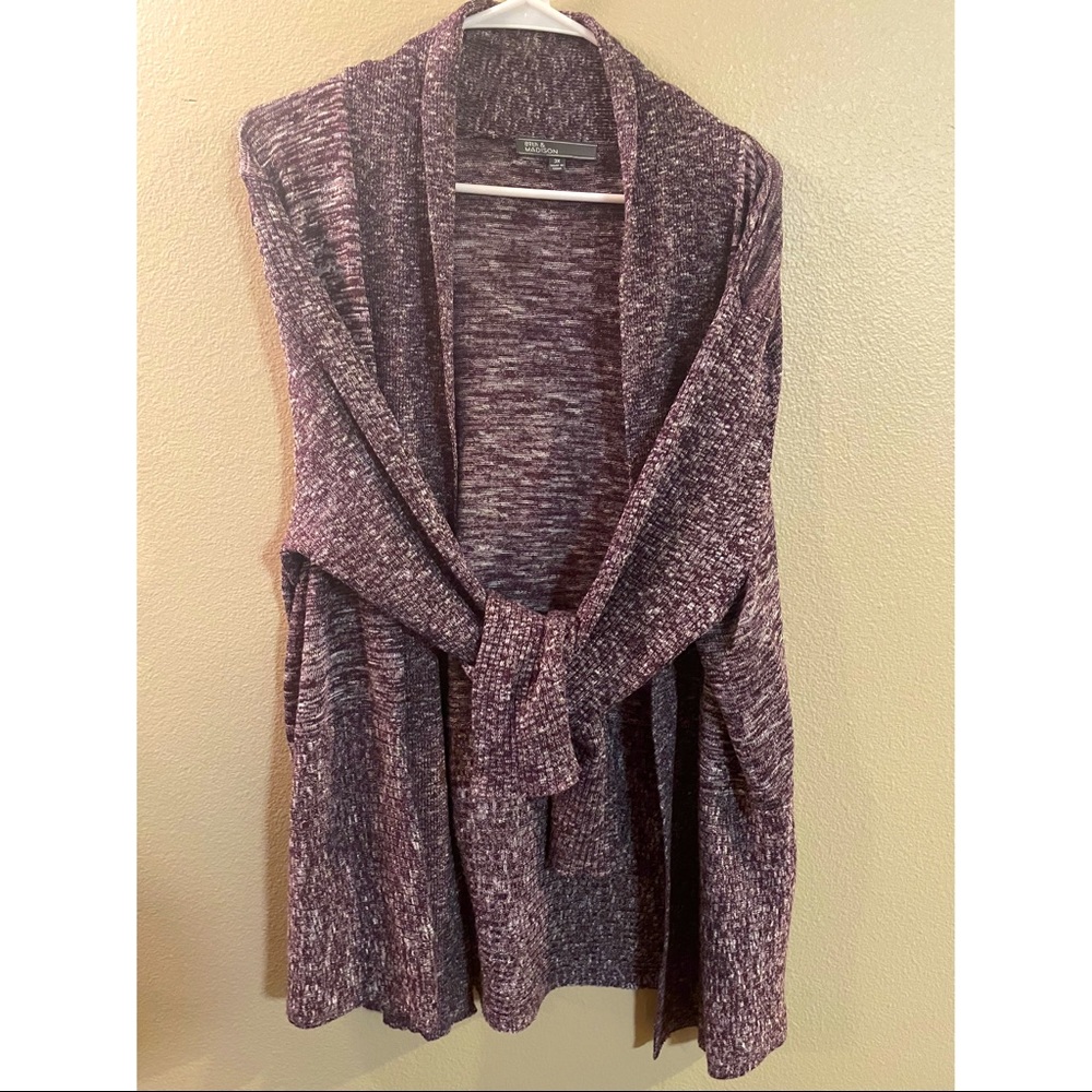Purple Cardigan